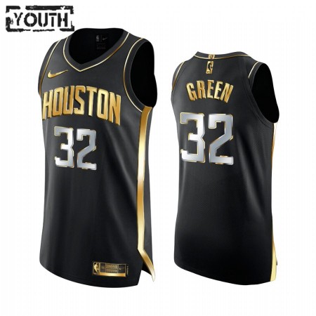 Kinder NBA Houston Rockets Trikot Jeff Green 32 2020-21 Schwarz Golden Edition Swingman